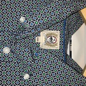 Cinch button down shirt